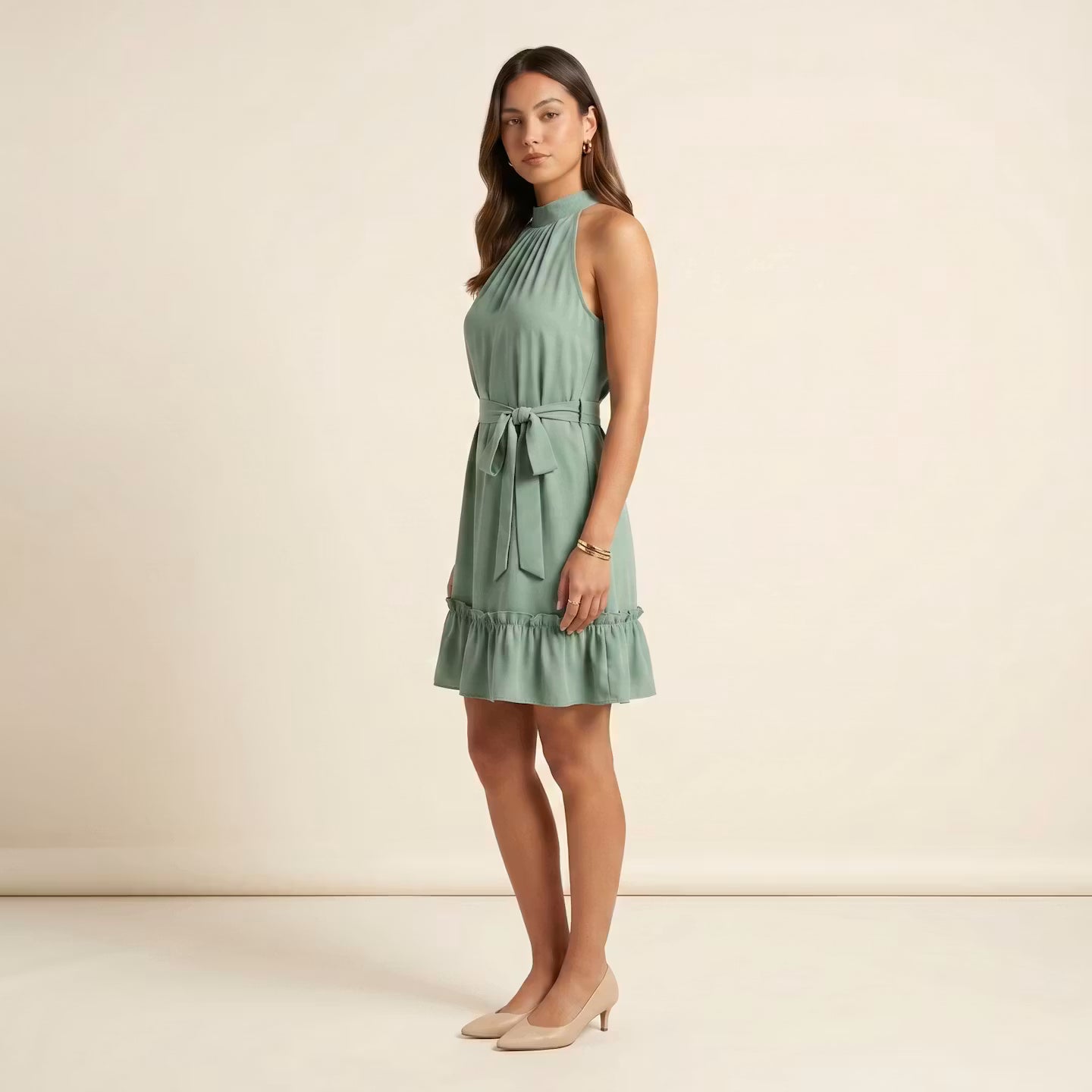 Amélie Ruffle Dress