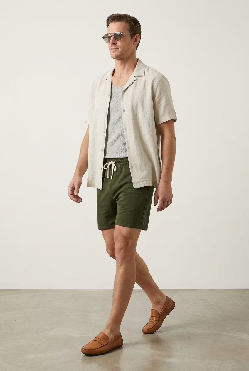 Harbour Olive Swim Shorts