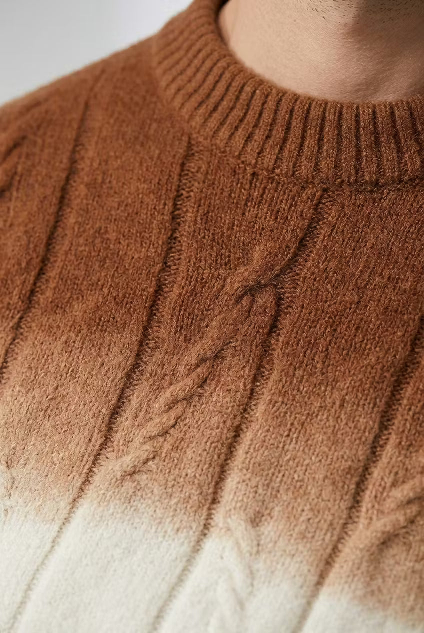 Cedar Fade Knit Sweater