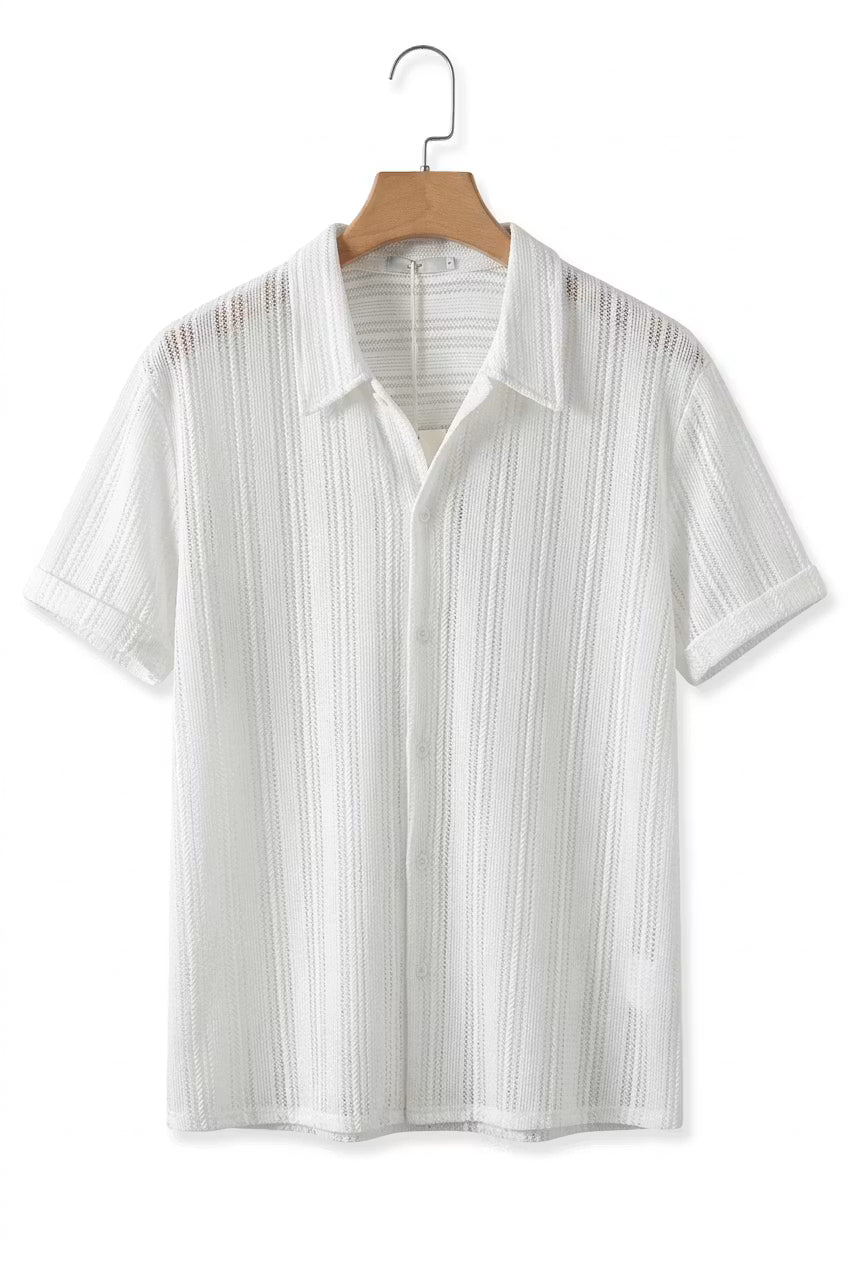 Riviera Open Knit Resort Shirt