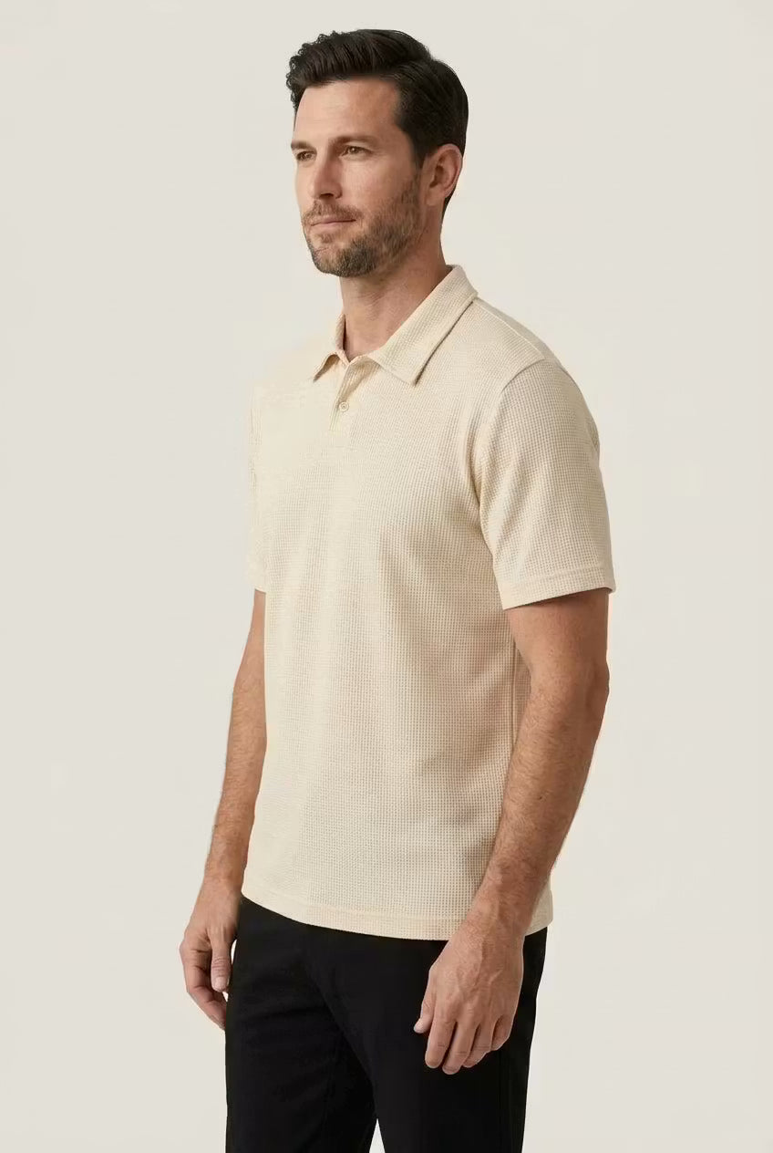 Polo punto waffle Seabrook