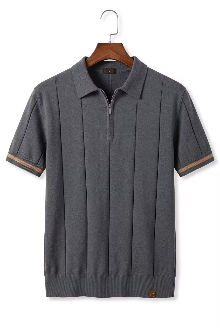 Kingsford Zip Knit Polo