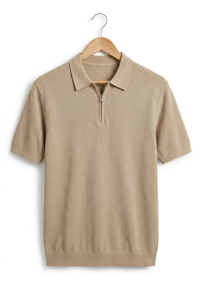 Rowan Zip Polo