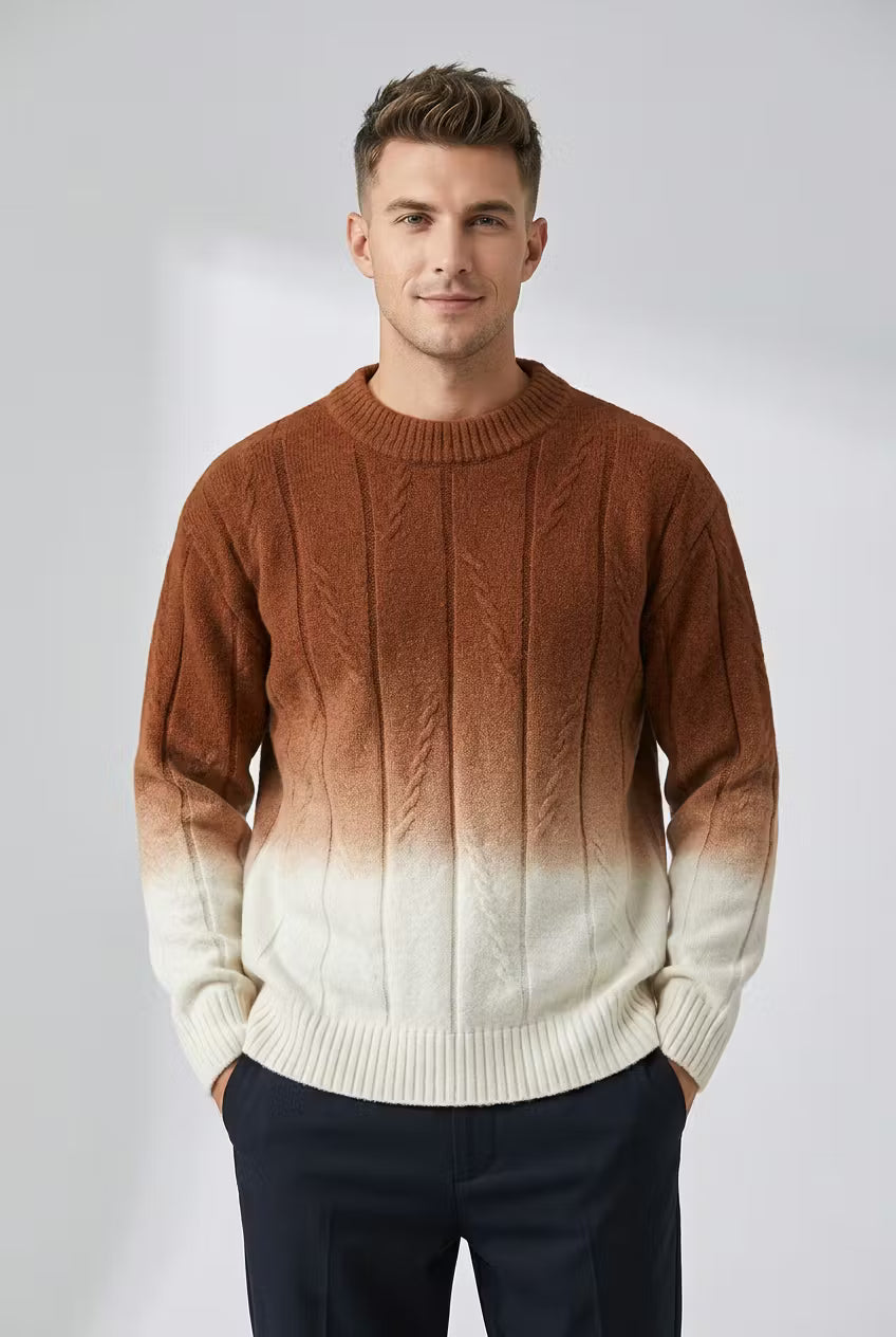 Cedar Fade Knit Sweater