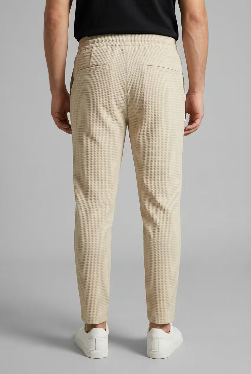 Northpoint Textured Drawstring Trousers