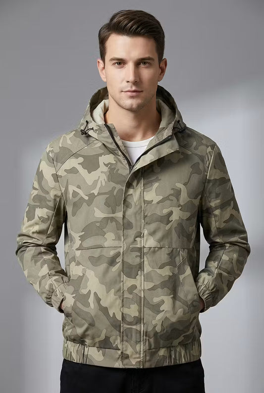 Terrain Hooded Utility Jacket