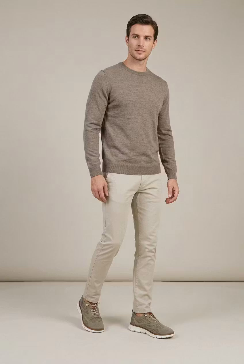 Men’s Knit Oxford-Style Mesh Sneaker