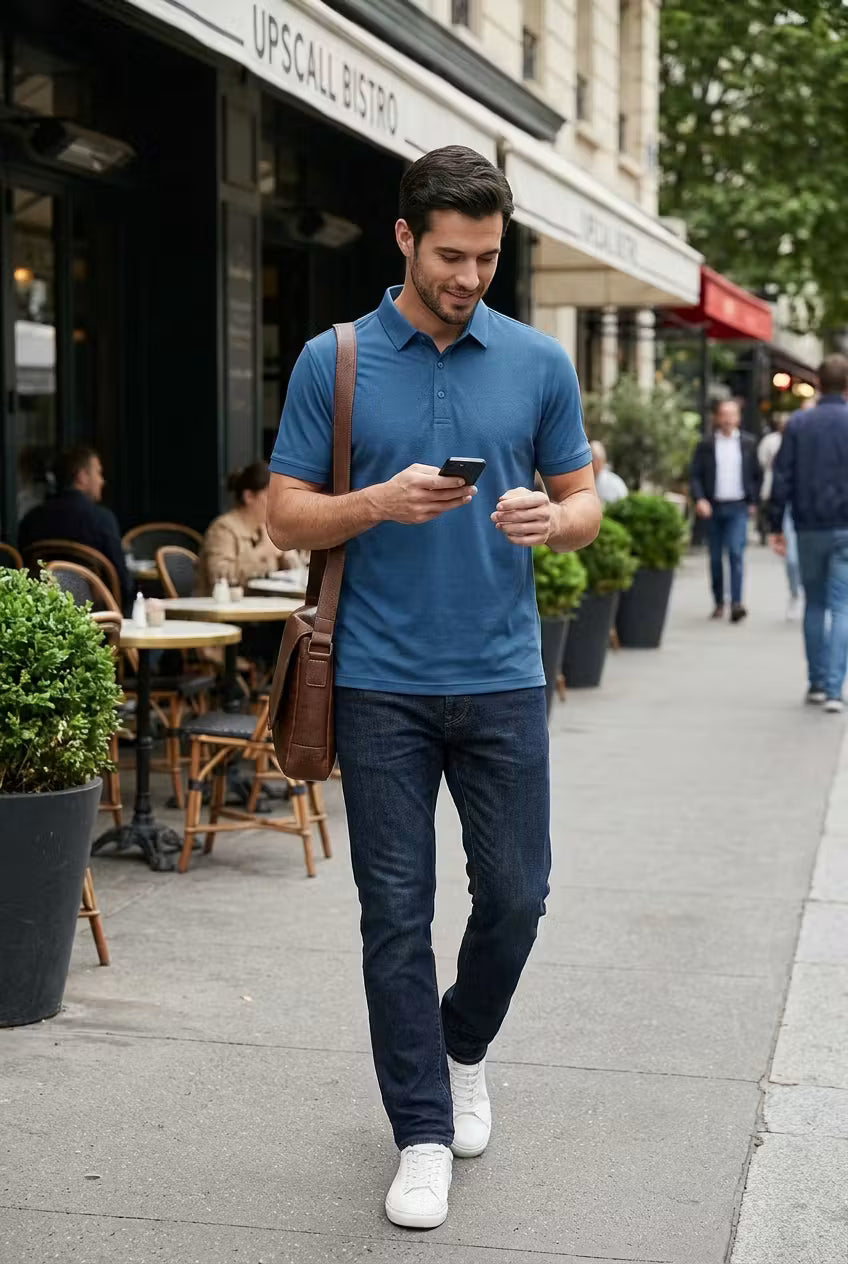 Westfield Textured Polo Shirt