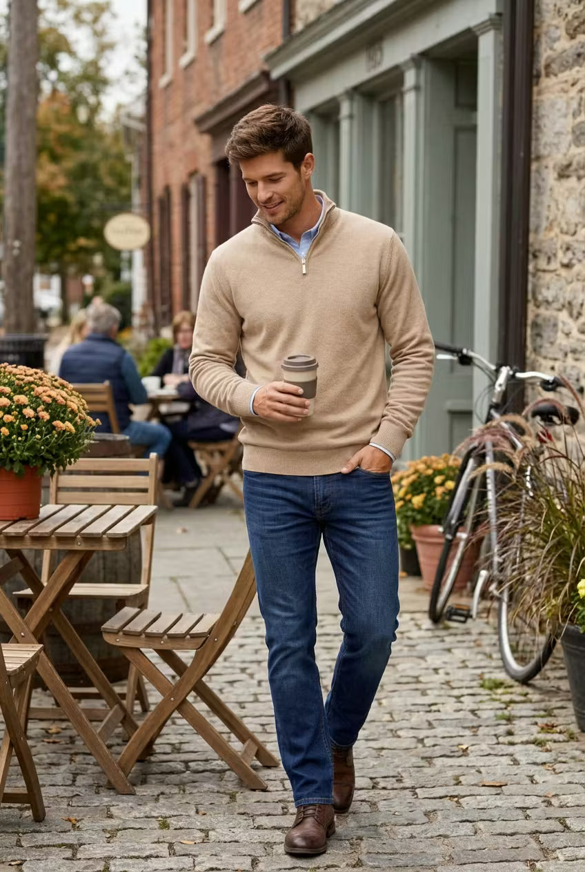 Cedar Point Quarter Zip Knit
