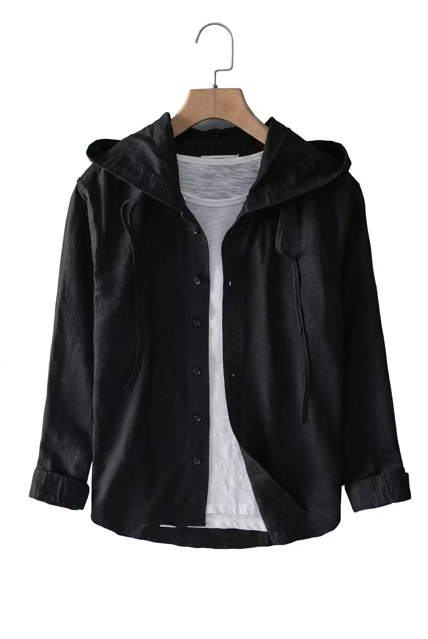 Bayview Hooded Stripe Shirt