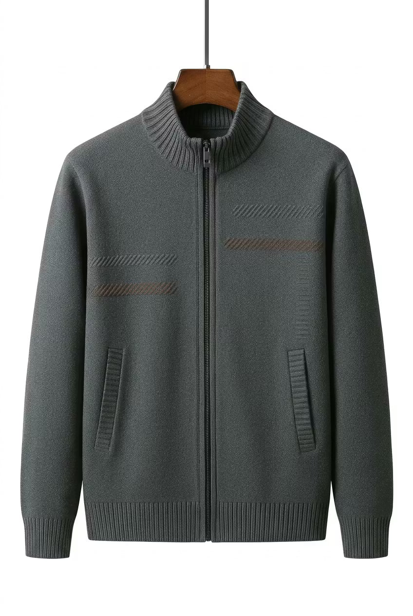 Ashford Knit Zip Cardigan