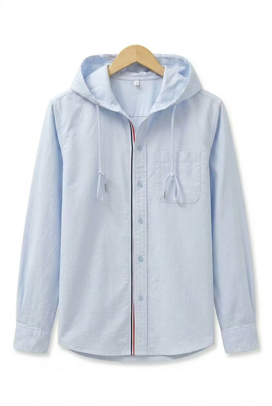 Ridge Coastal overshirt met capuchon