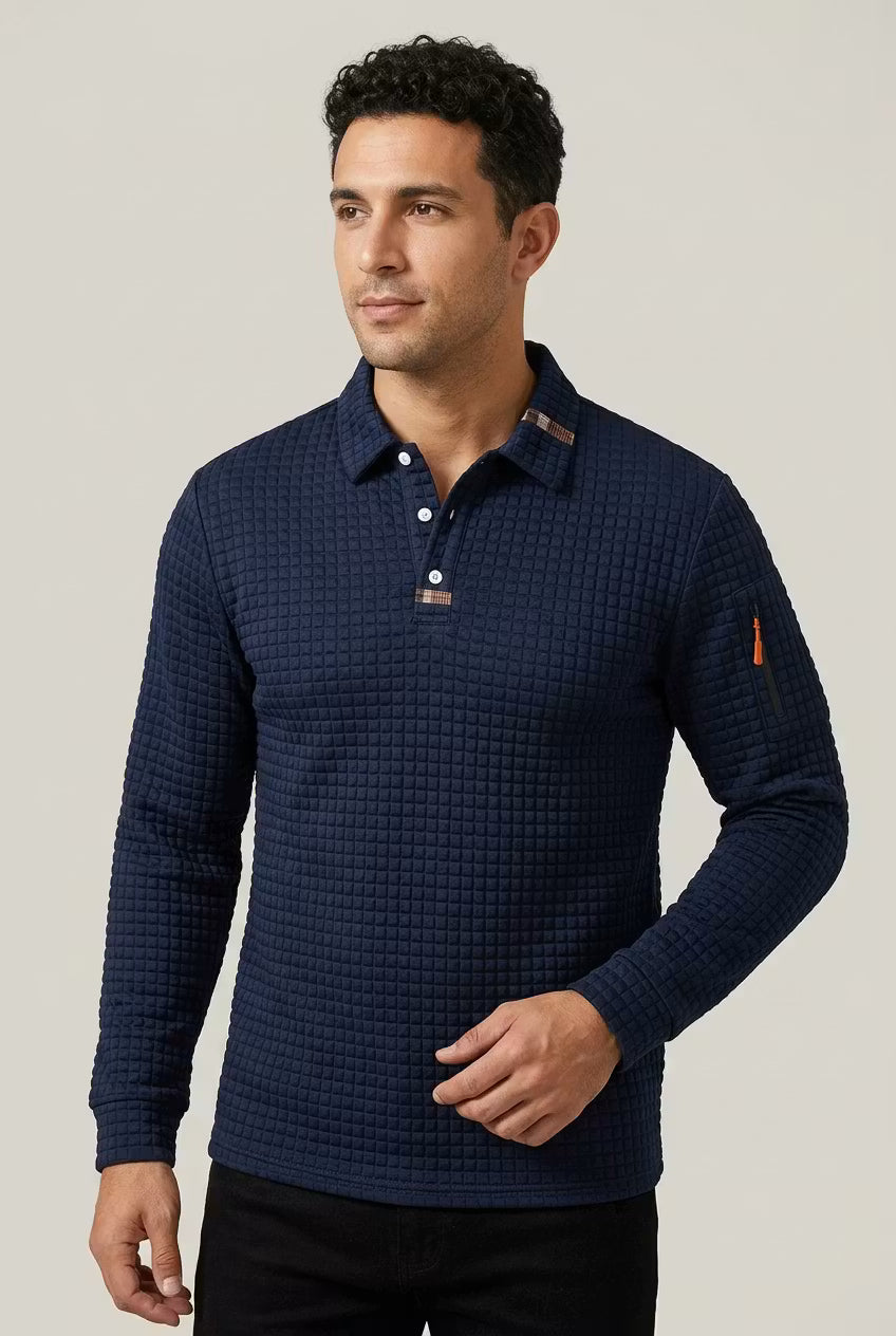 Kingsley Textured Polo