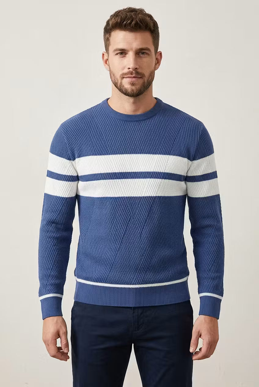 Harborside Stripe Knit Sweater