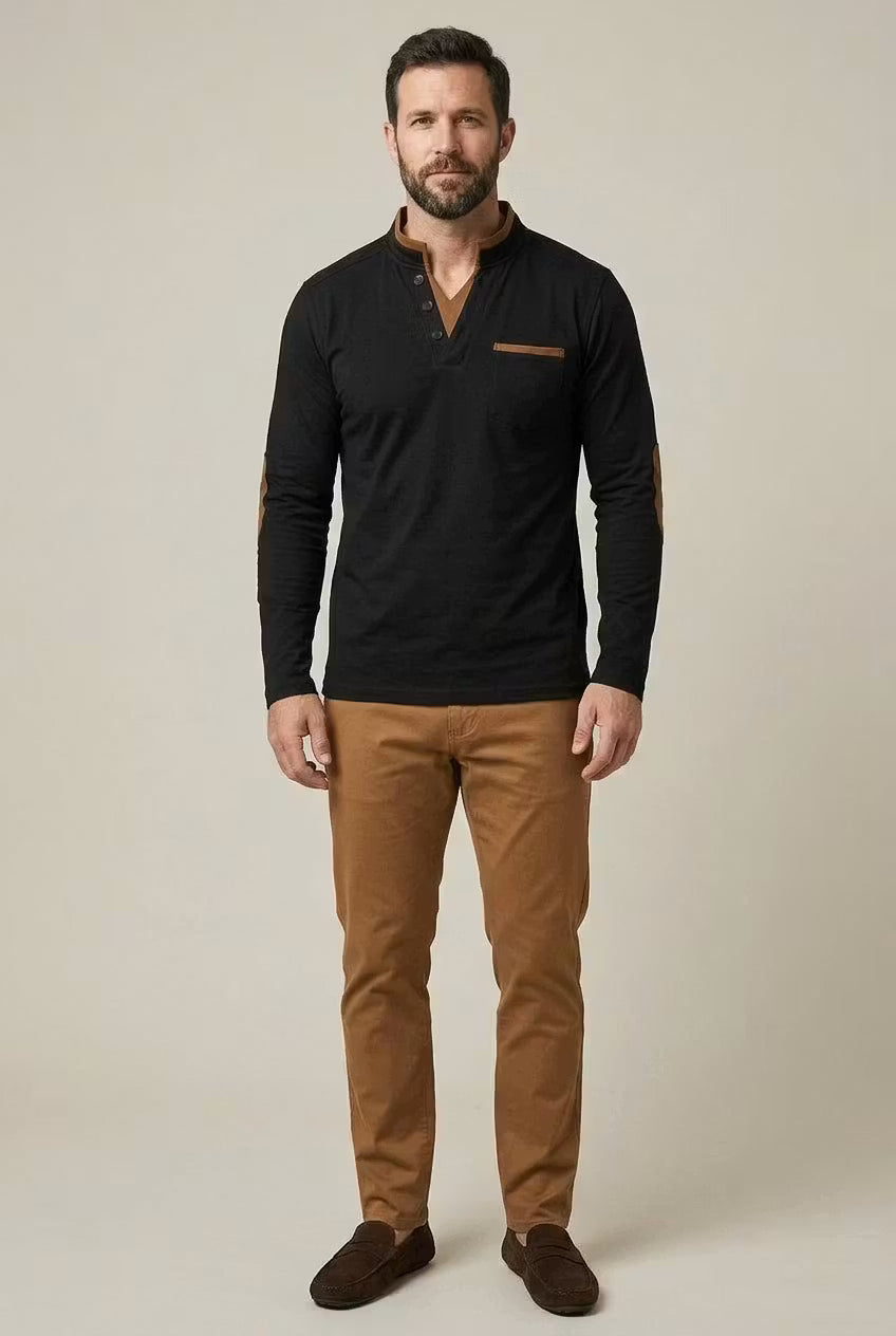 Marlow Contrast Henley