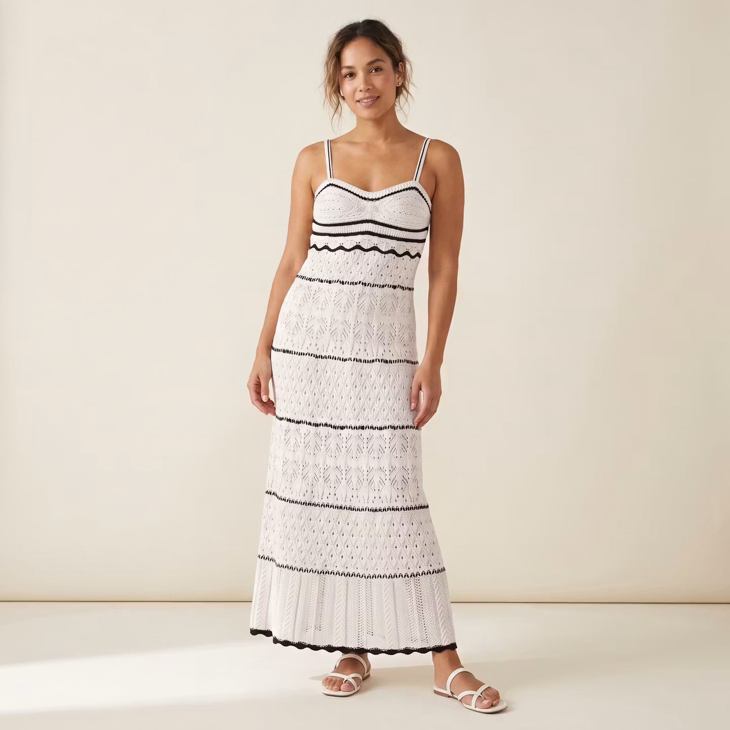 Colette Crochet Maxi Dress