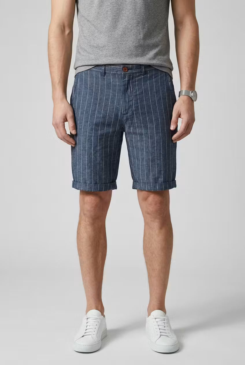Harborstripe Tailored Shorts