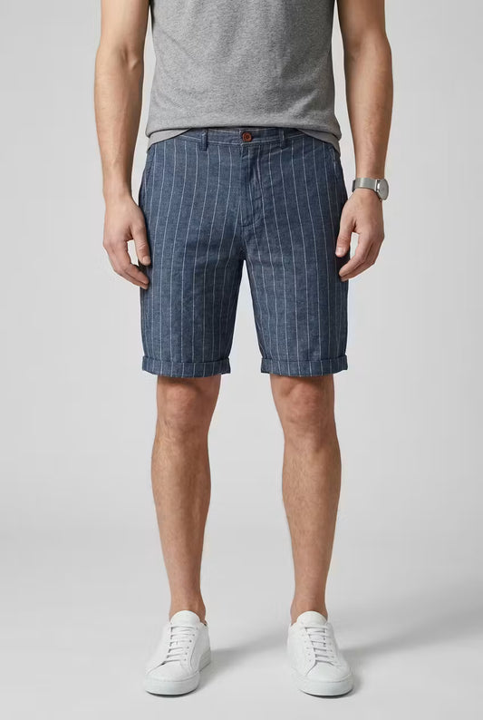 Harborstripe Tailored Shorts