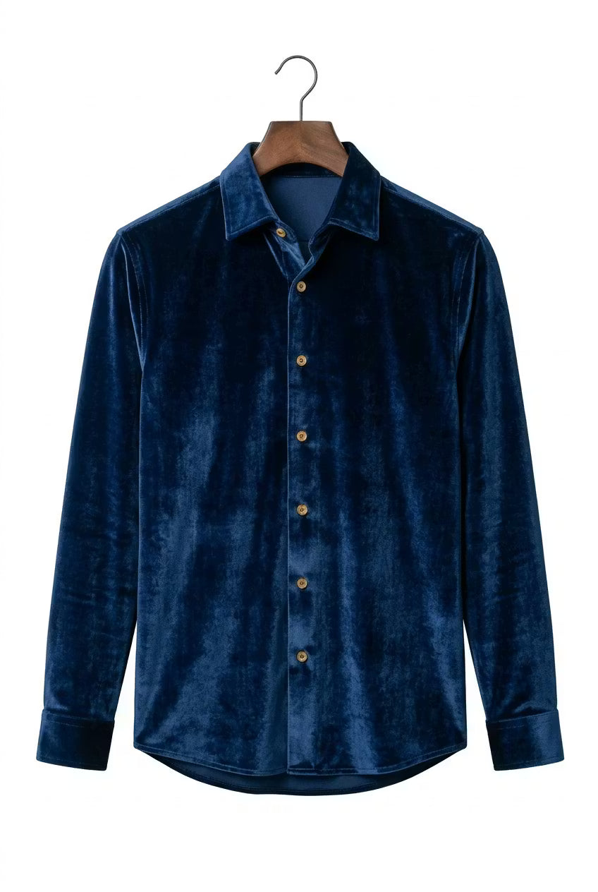 Velvet Button Shirt