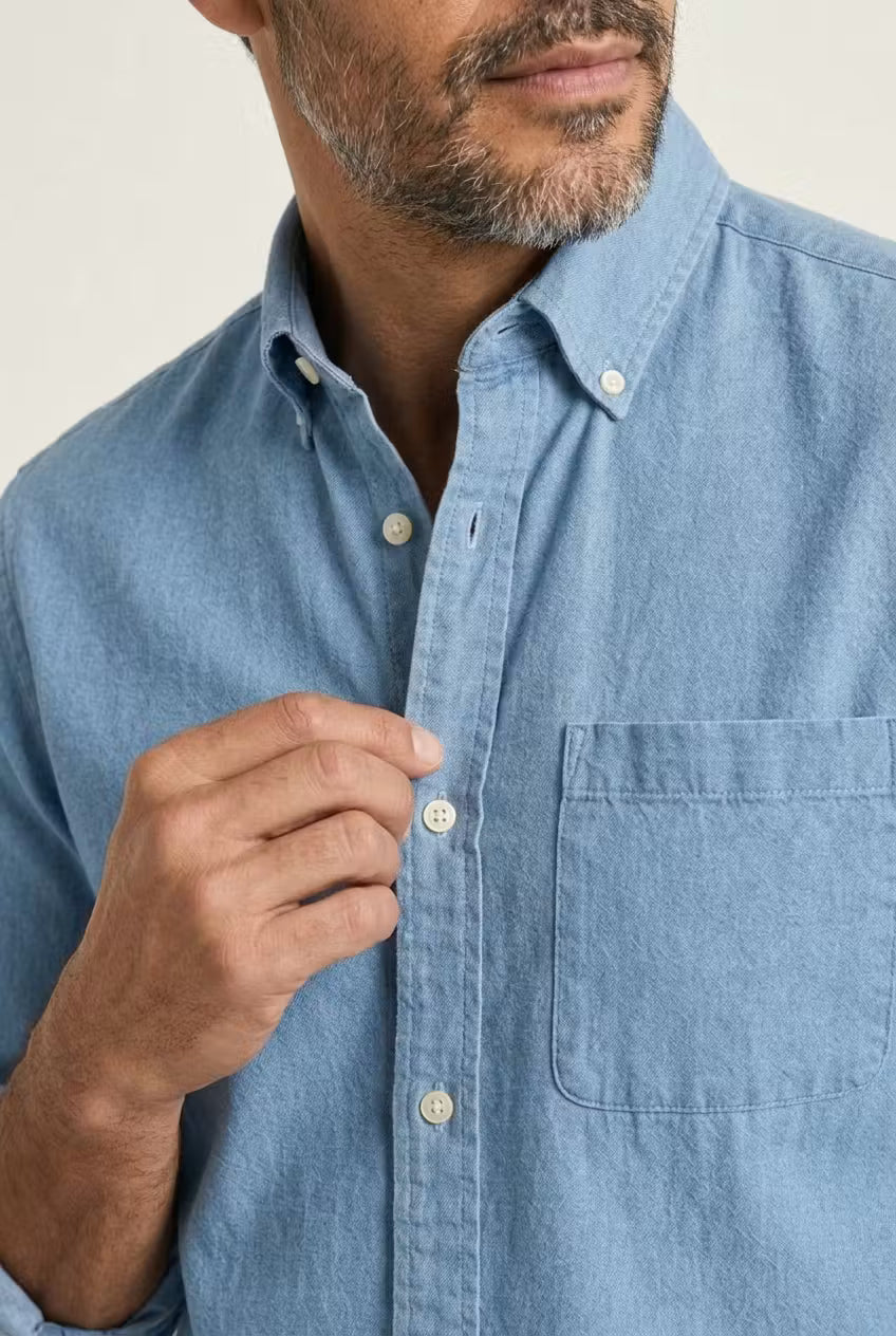Washed Chambray Shirt