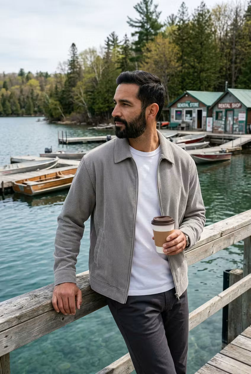 Northshore Cord Zip Jacket