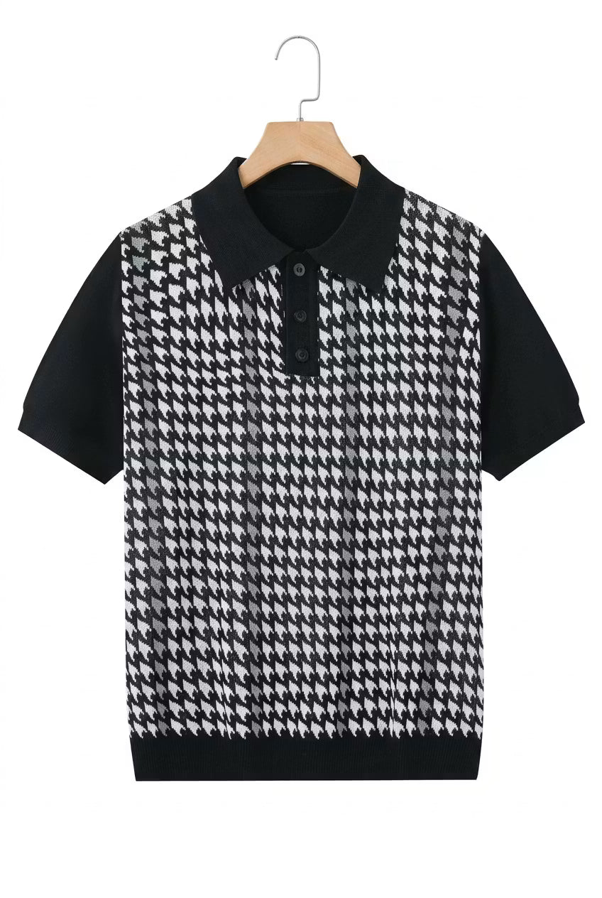 Monterey Jacquard Knit Polo