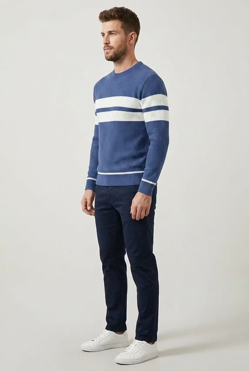 Harborside Stripe Knit Sweater