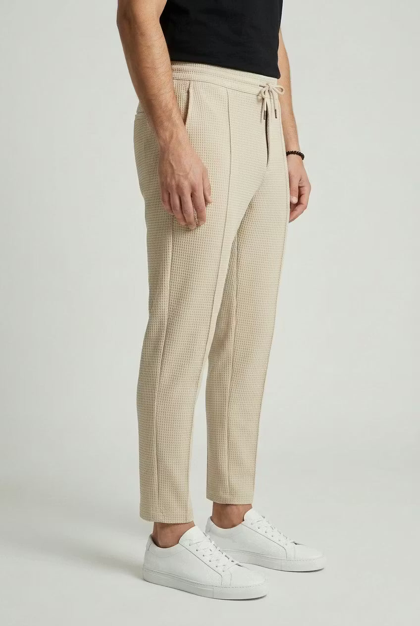 Northpoint Textured Drawstring Trousers