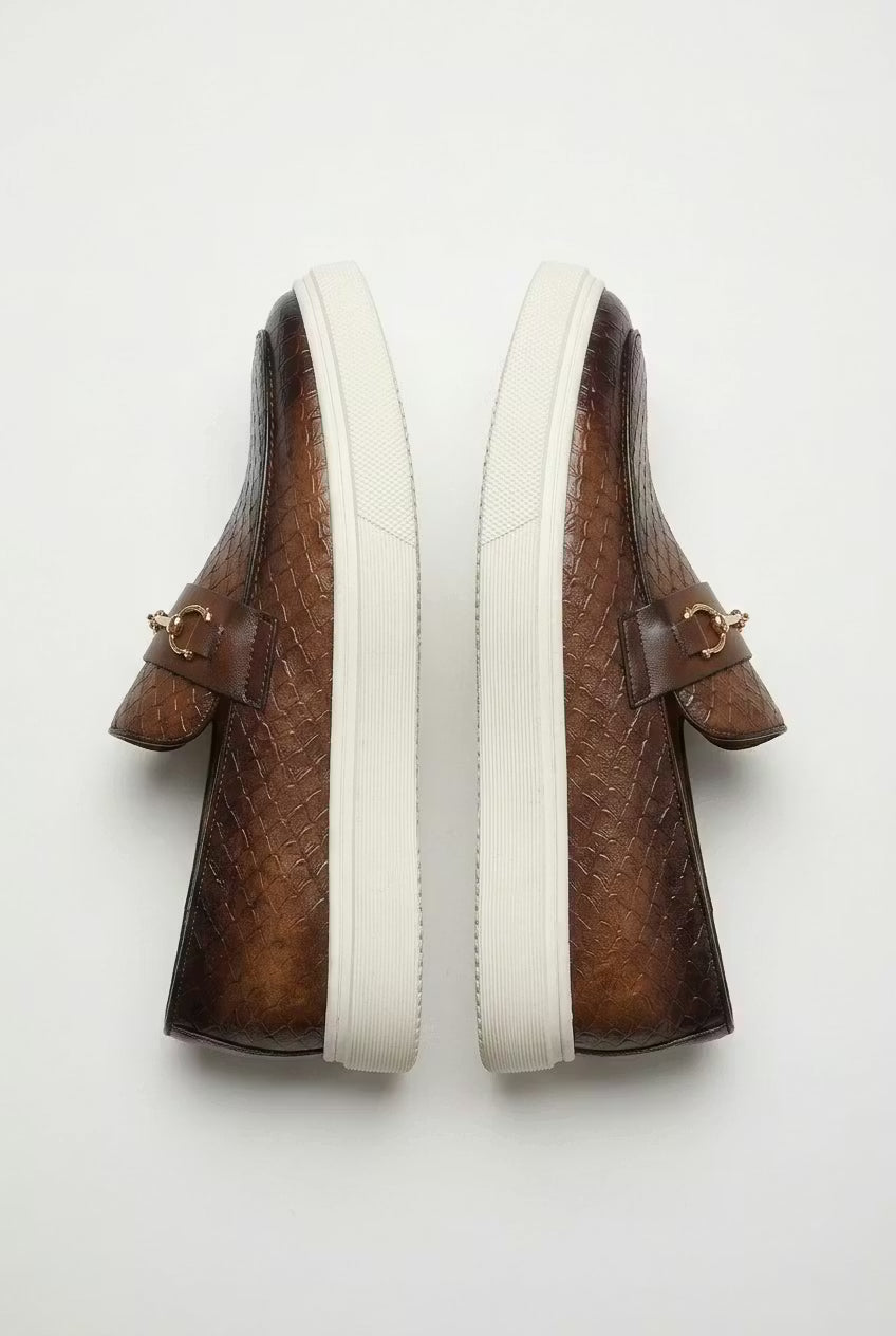 Monroe Textured Loafers
