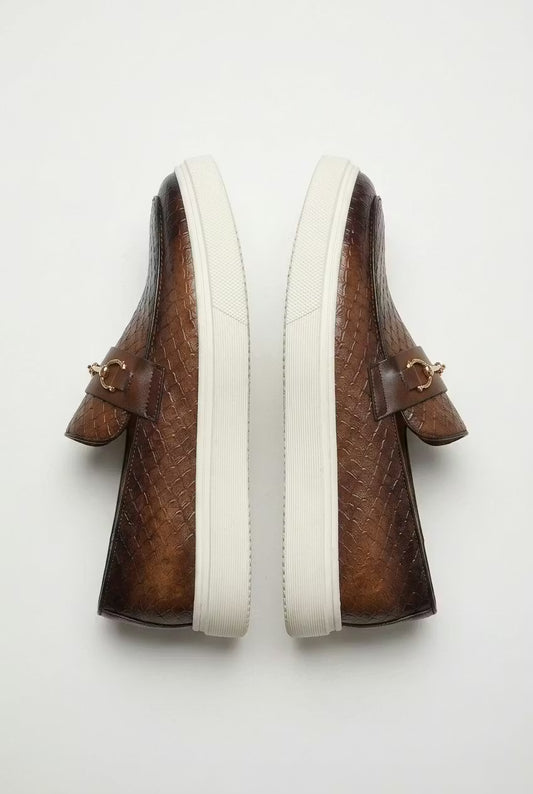 Loafer getextureerd Montoya