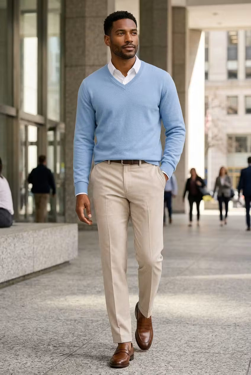 The V-Neck Lounge