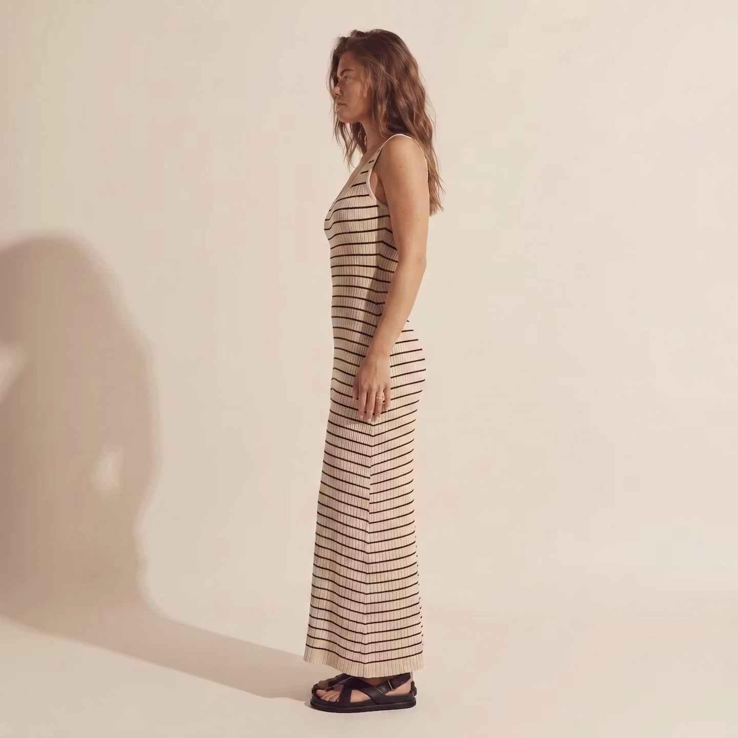 Soleil Stripe Maxi Dress