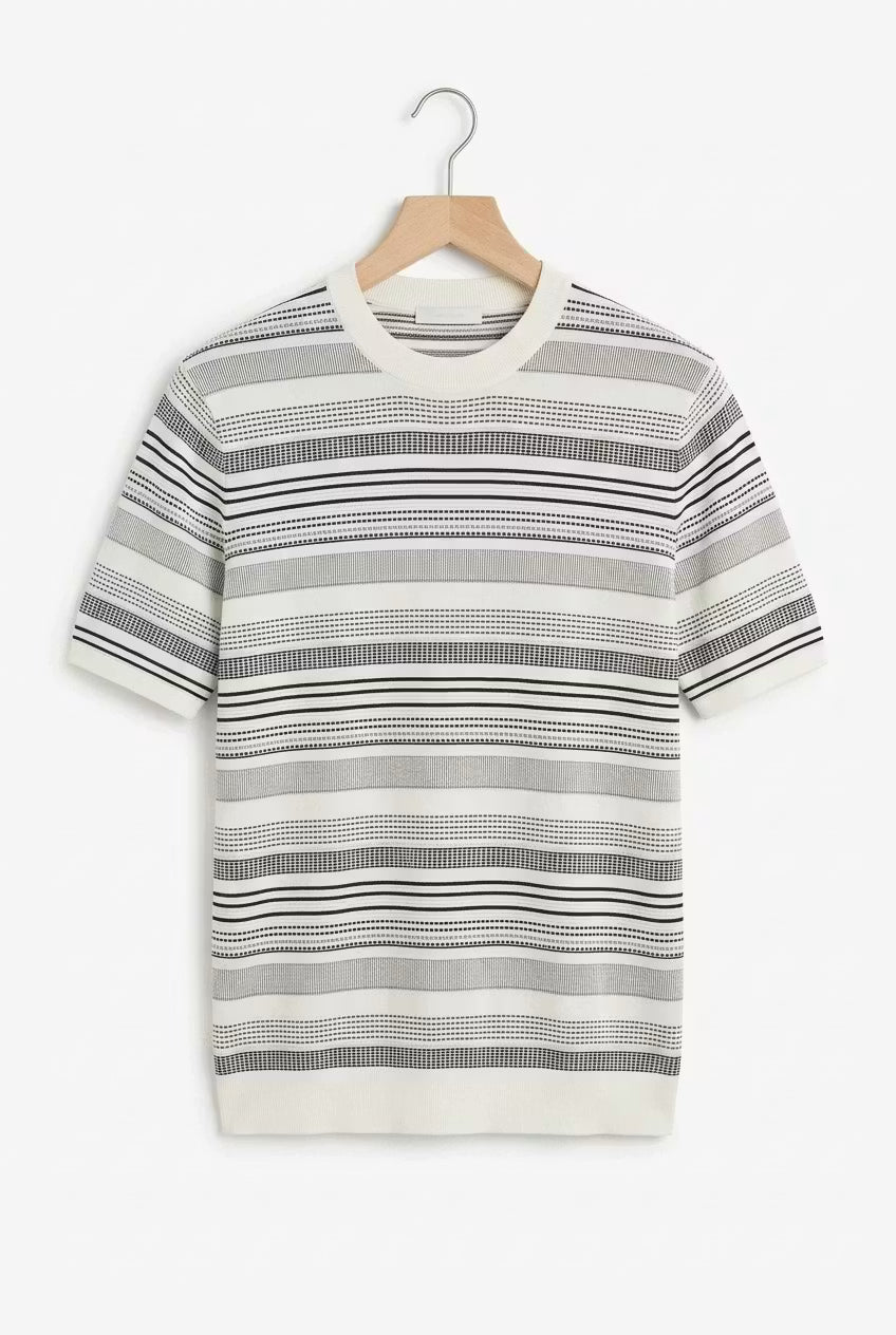 Westbrook Textured Stripe Tee