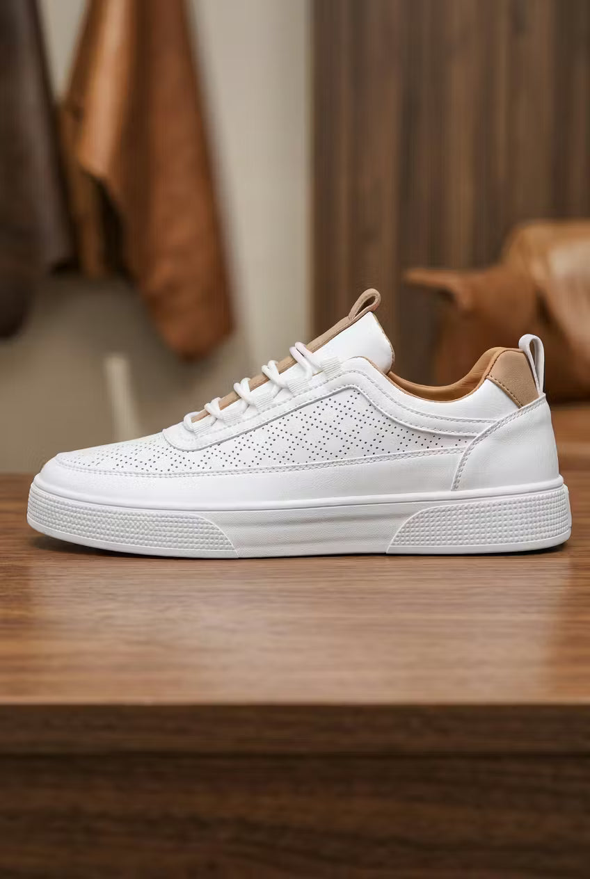 Harbour Court Perforated Sneakers