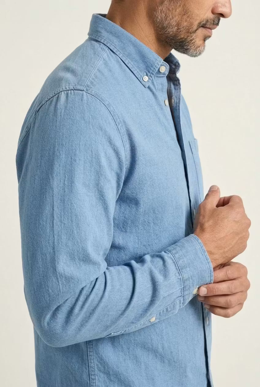 Washed Chambray Shirt