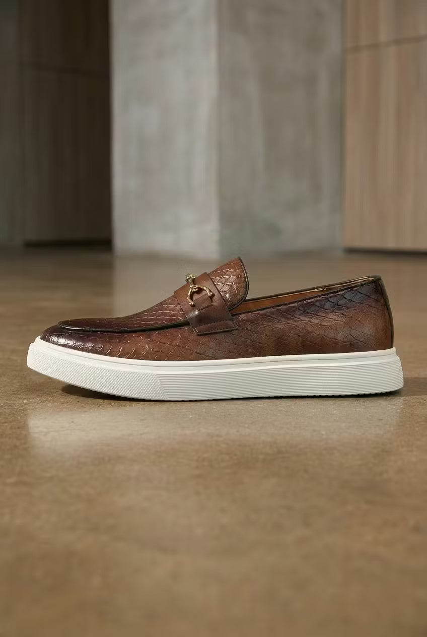 Monroe Textured Loafers