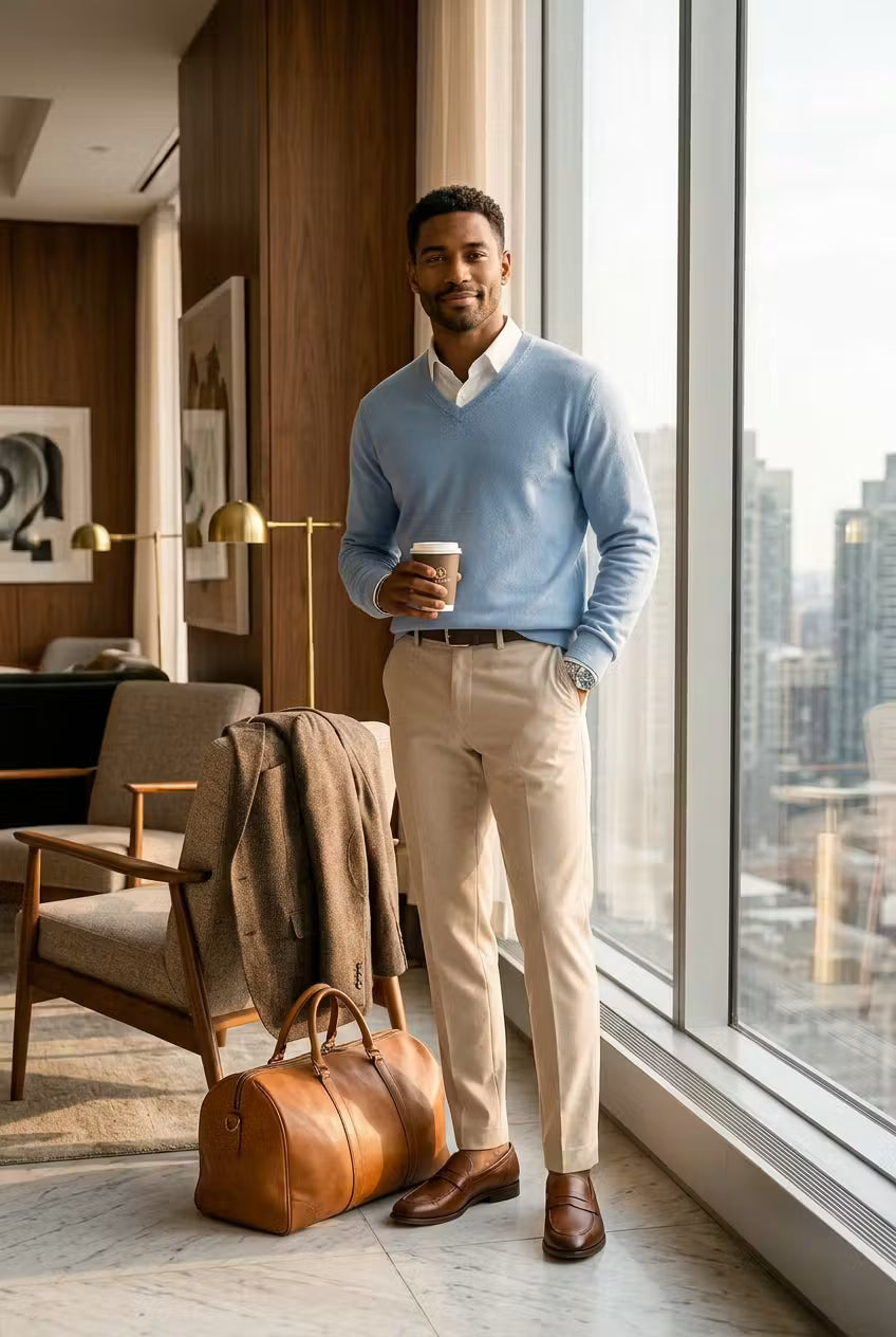 The V-Neck Lounge