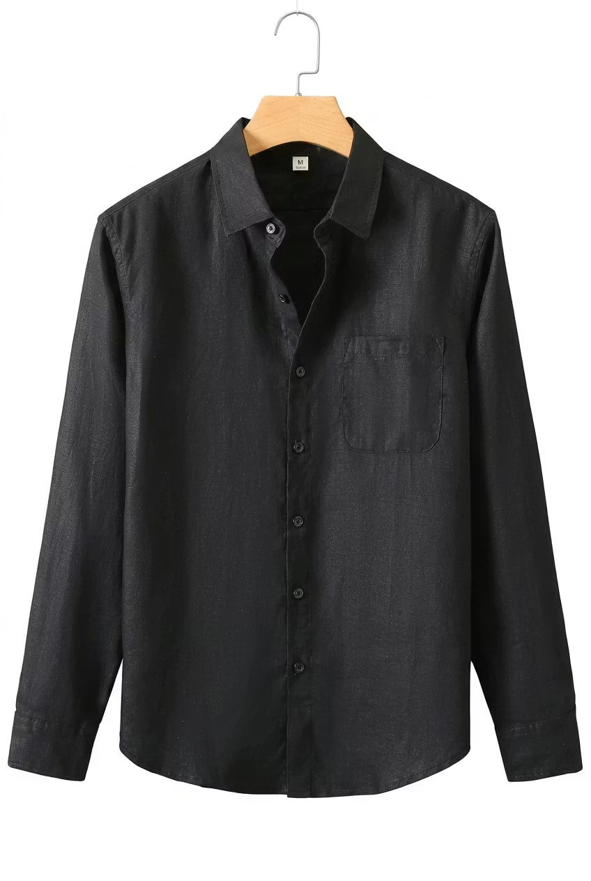 Sandbar Linen Blend Button Shirt