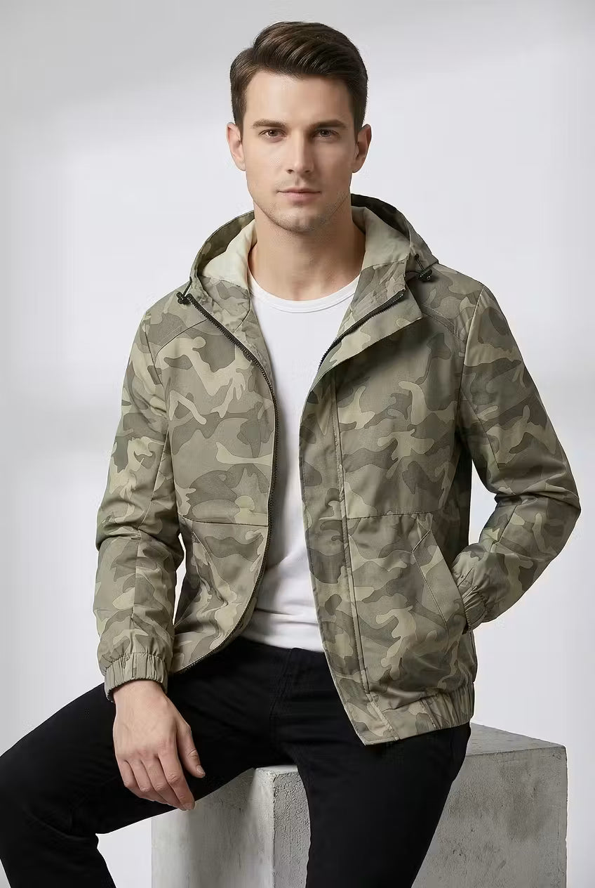 Terrain Hooded Utility Jacket
