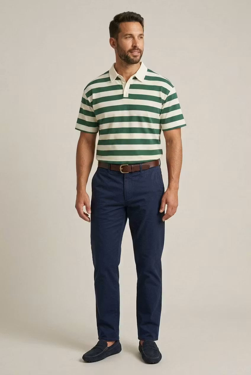 Oakmont Stripe Polo