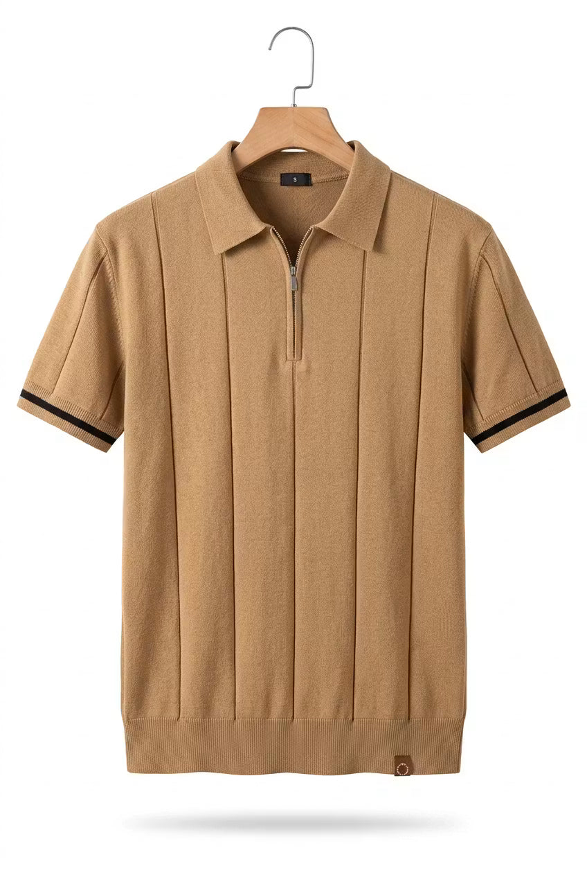 Kingsford Zip Knit Polo