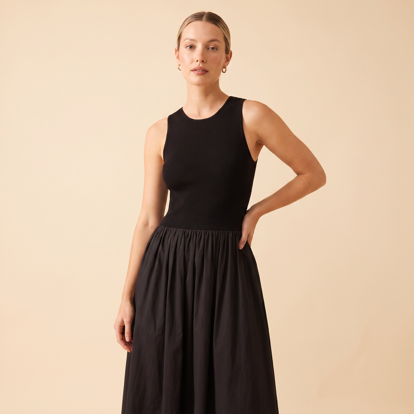 Meadow gebreide maxi-jurk