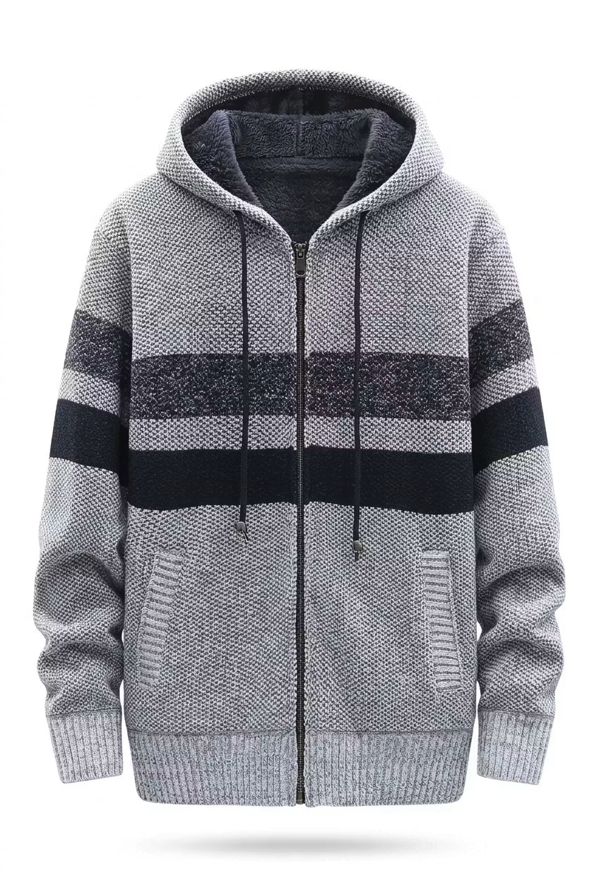 Northshore Stripe Zip Hoodie