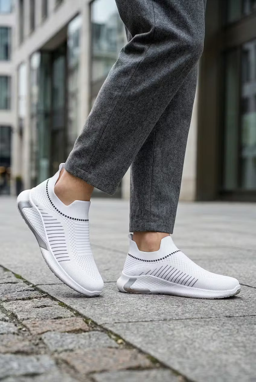 Airstream Knit Slip-On Trainers
