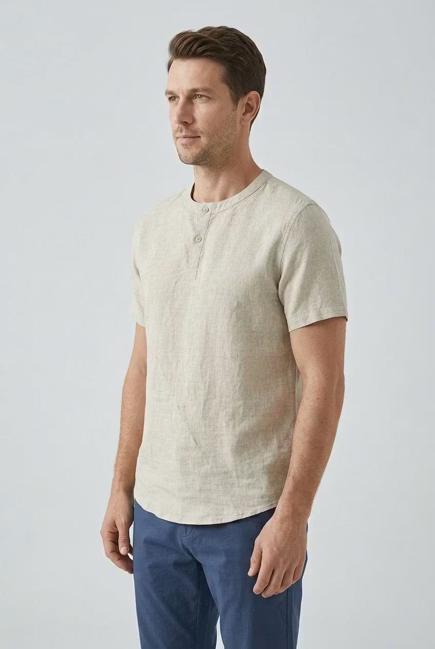 Casual Summer Henley