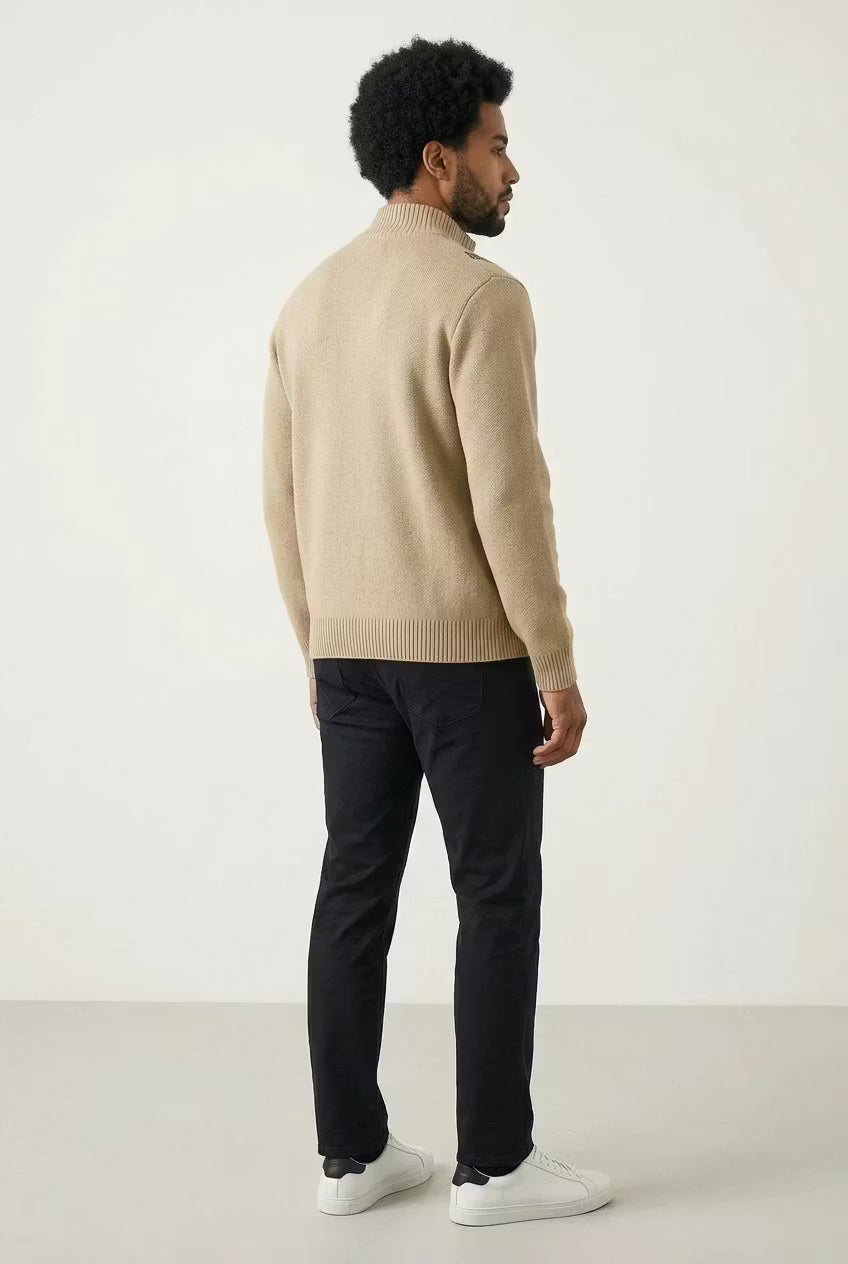 Ashford Knit Zip Cardigan