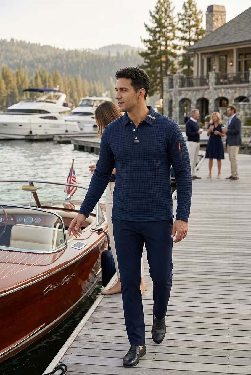 Kingsley Textured Polo