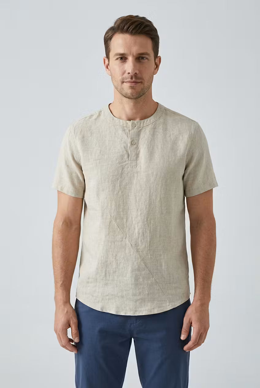 Casual Summer Henley