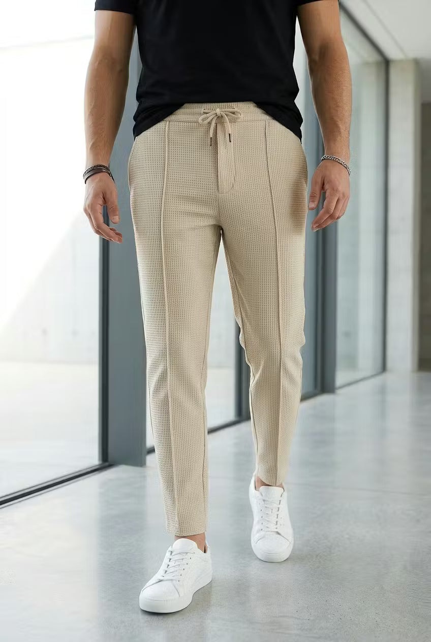 Northpoint Textured Drawstring Trousers