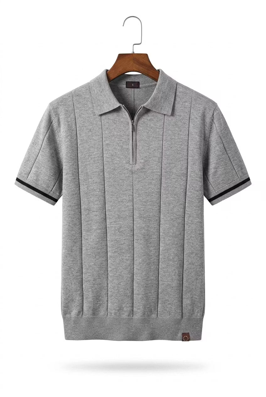 Kingsford Zip Knit Polo